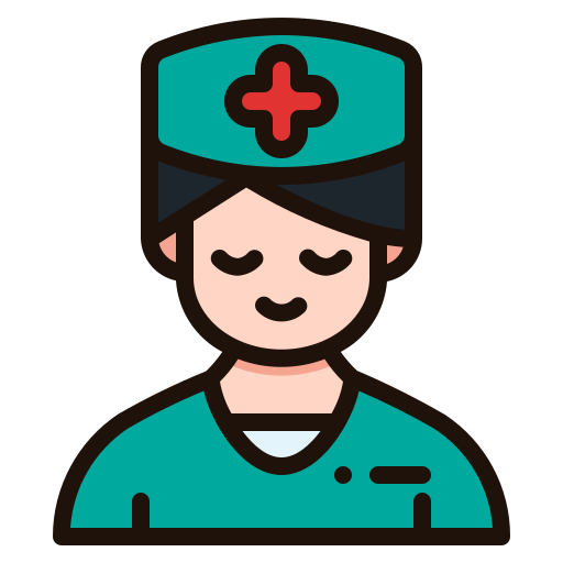 infirmière Generic Outline Color Icône