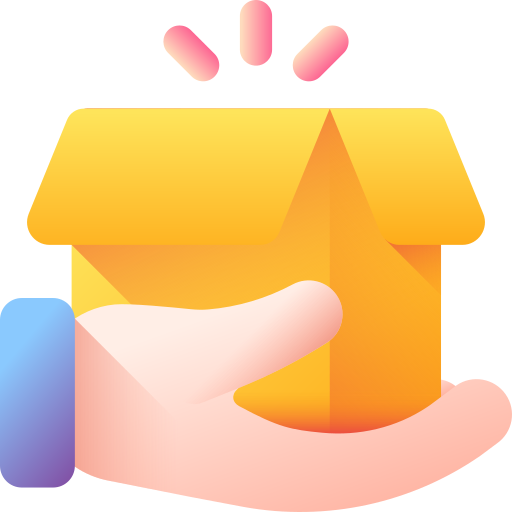 Package 3D Color icon
