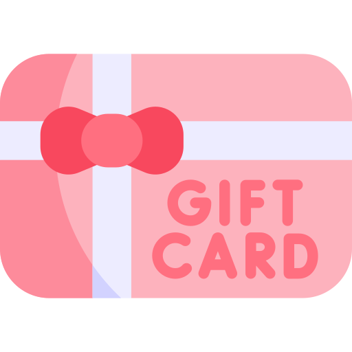 Gift card Kawaii Flat icon