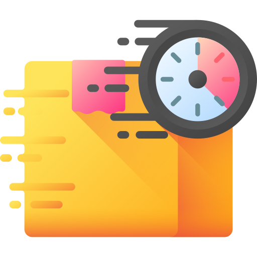 Fast delivery 3D Color icon