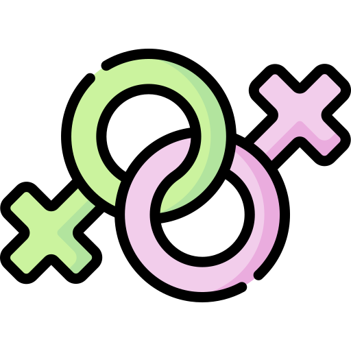 レズビアン Special Lineal color icon