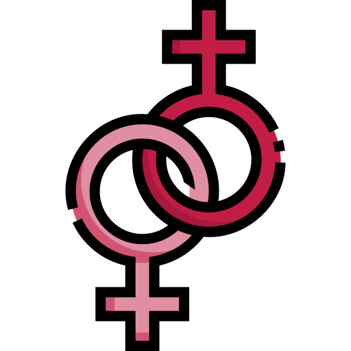 同性 Detailed Straight Lineal color icon