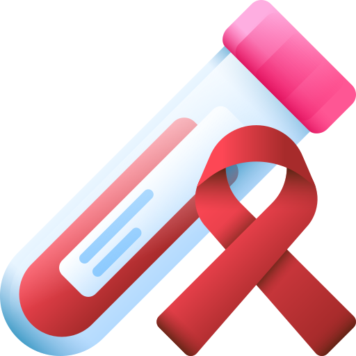 Blood sample 3D Color icon