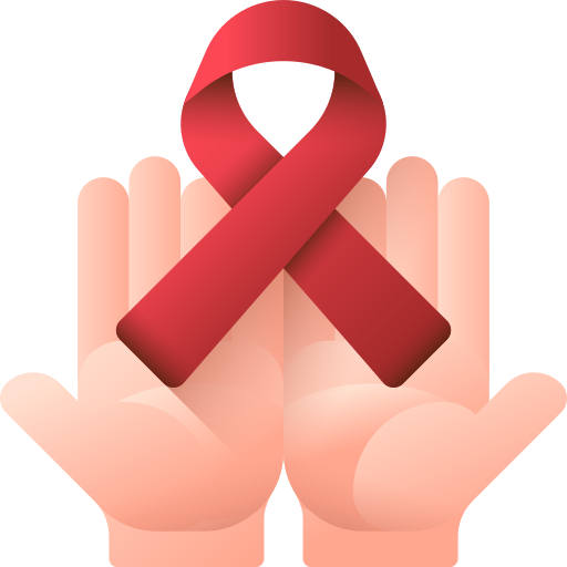 día mundial del sida 3D Color icono