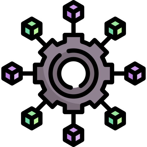 Microservice Special Lineal color icon