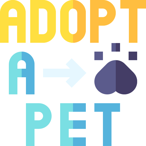 adoption Basic Straight Flat Icône