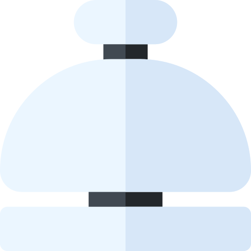 Ring bell Basic Rounded Flat icon