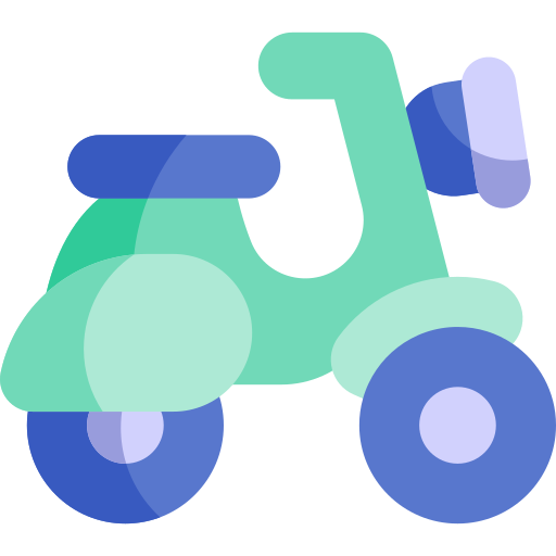 roller Kawaii Flat icon