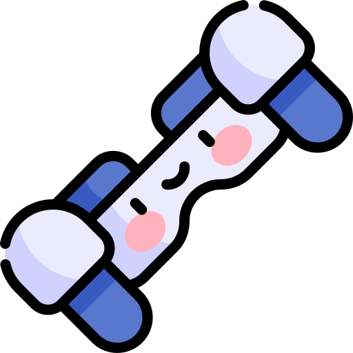 hoverboard Kawaii Lineal color icona