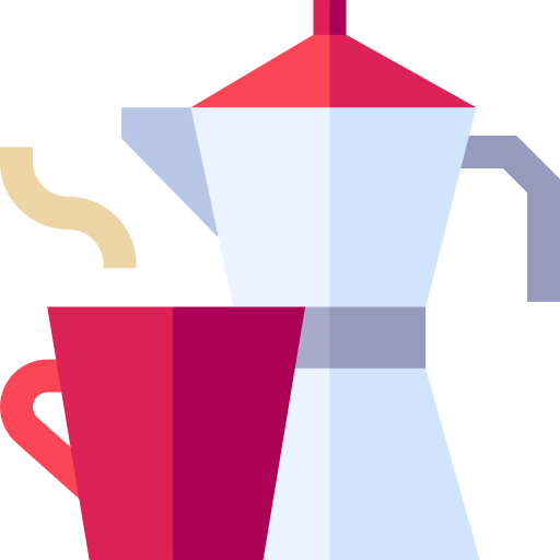 caffè Basic Straight Flat icona