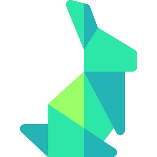 Кролик Basic Rounded Flat иконка