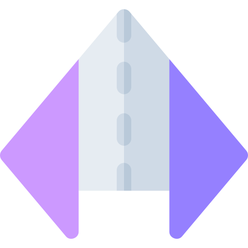 Origami Basic Rounded Flat icon