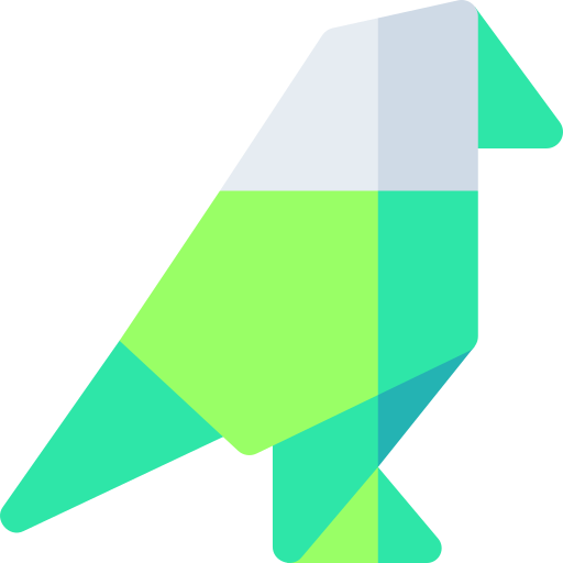 papuga Basic Rounded Flat ikona