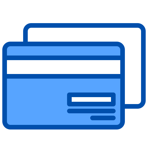 신용 카드 xnimrodx Blue icon
