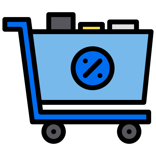 Shopping cart xnimrodx Lineal Color icon