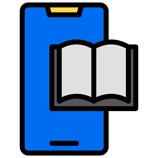 e-book xnimrodx Lineal Color icon