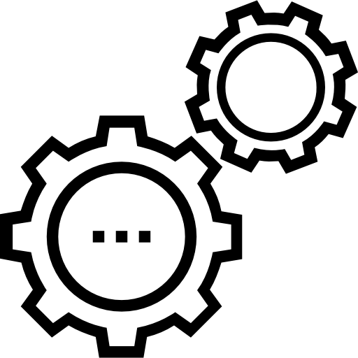configuraciones Prosymbols Lineal icono
