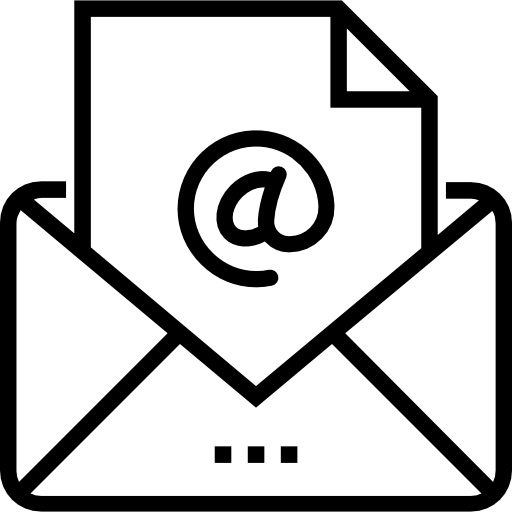 Электронное письмо Prosymbols Lineal иконка