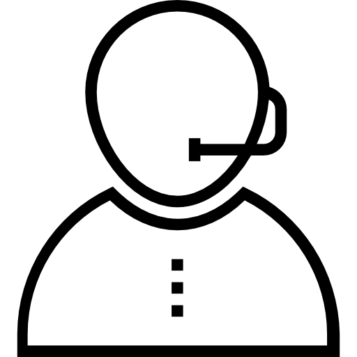 télévendeur Prosymbols Lineal Icône