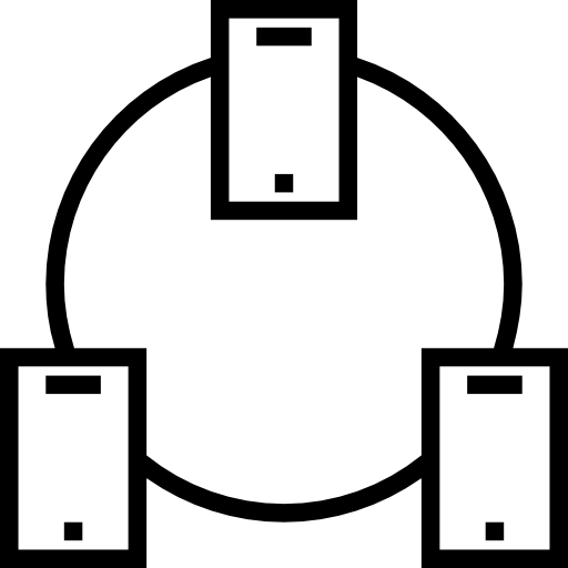 Сеть Prosymbols Lineal иконка