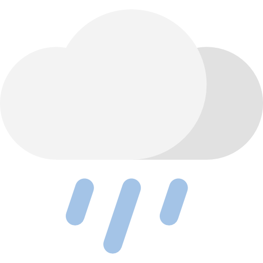lluvia All-inclusive Flat icono