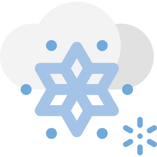 雪が降る All-inclusive Flat icon