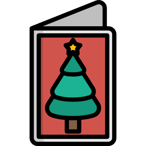kartka świąteczna Special Lineal color ikona