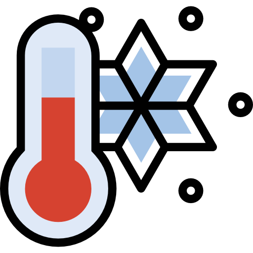 termómetro All-inclusive Lineal color icono