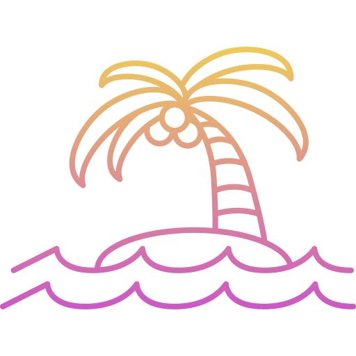 カリブ海 Generic Gradient icon