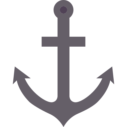 Anchor Amethys Design Flat icon