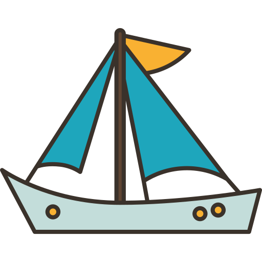 Sail Amethys Design Lineal Color icon