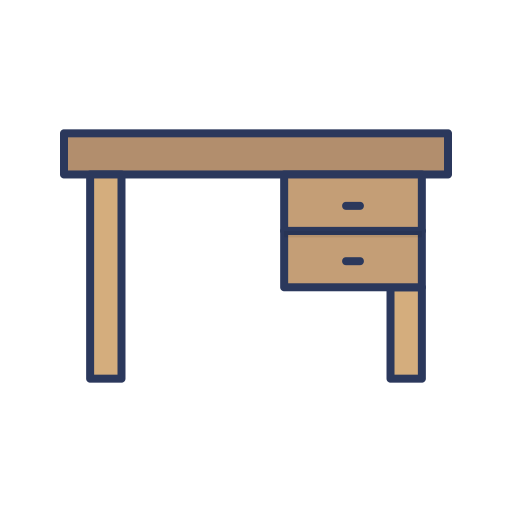 テーブル Dinosoft Lineal Color icon