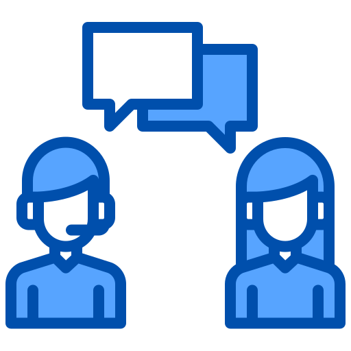 Talk xnimrodx Blue icon