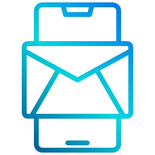 email xnimrodx Lineal Gradient icon