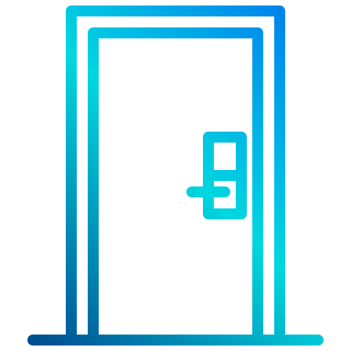ドア xnimrodx Lineal Gradient icon