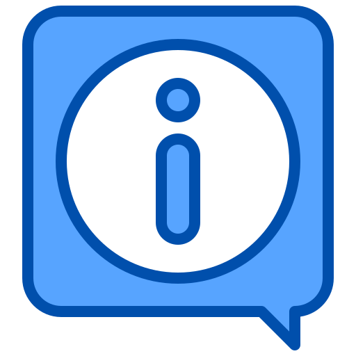 information xnimrodx Blue icon