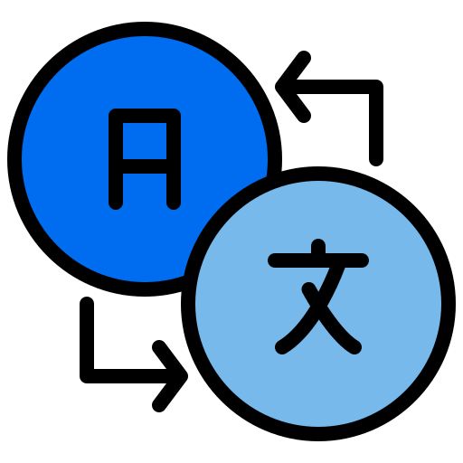 język xnimrodx Lineal Color ikona