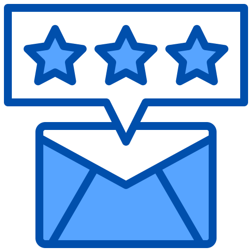 e-mail xnimrodx Blue Icône