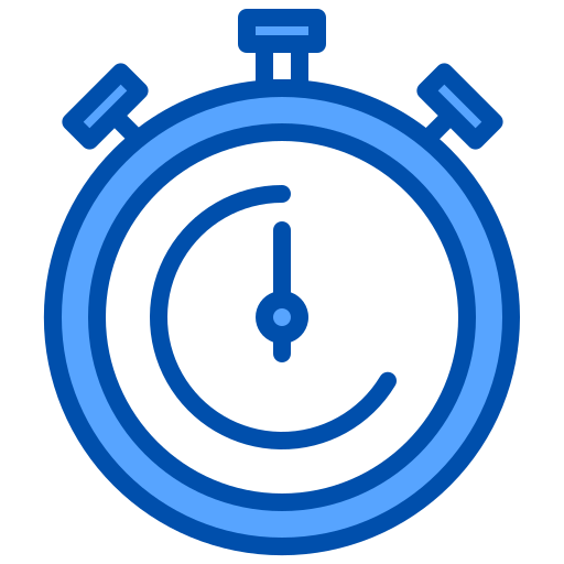 Stopwatch xnimrodx Blue icon