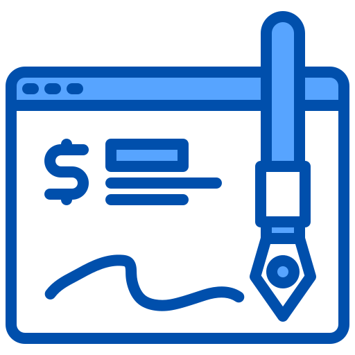 Internet banking xnimrodx Blue icon