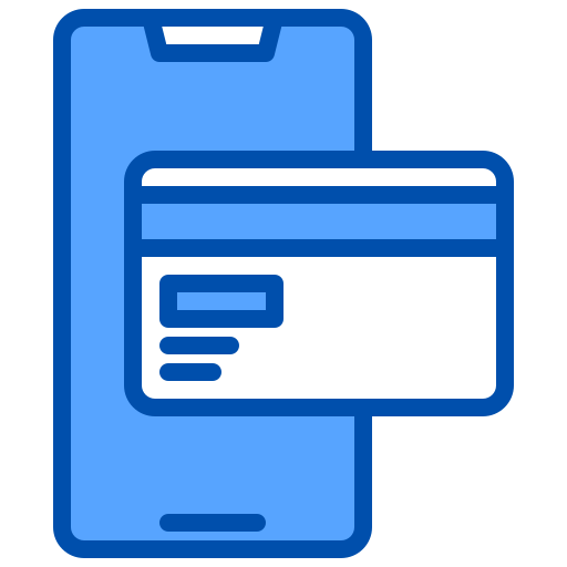 Online payment xnimrodx Blue icon