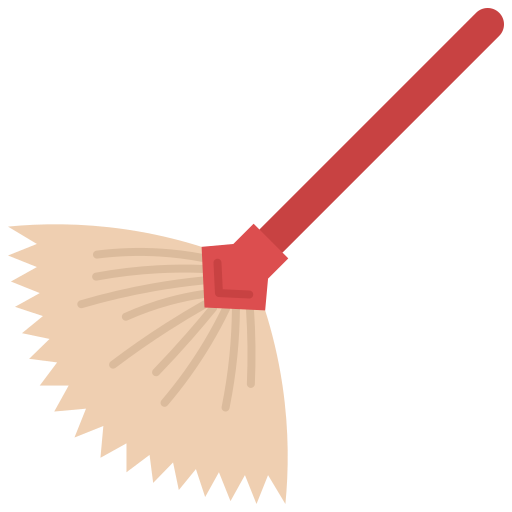 Broom Amethys Design Flat icon