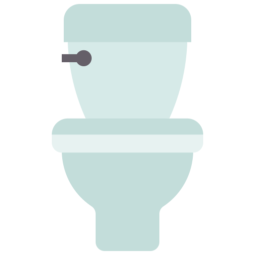 toilette Amethys Design Flat Icône