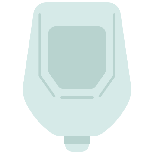 urinoir Amethys Design Flat icoon