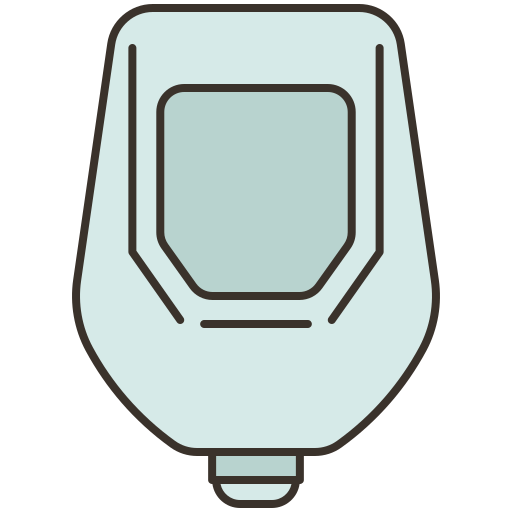 Urinal Amethys Design Lineal Color icon