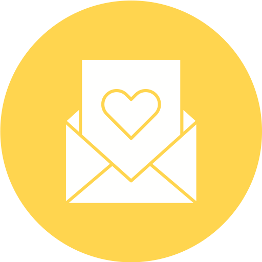 Love letter Generic Circular icon