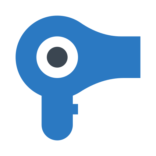 Hair dryer Generic Blue icon