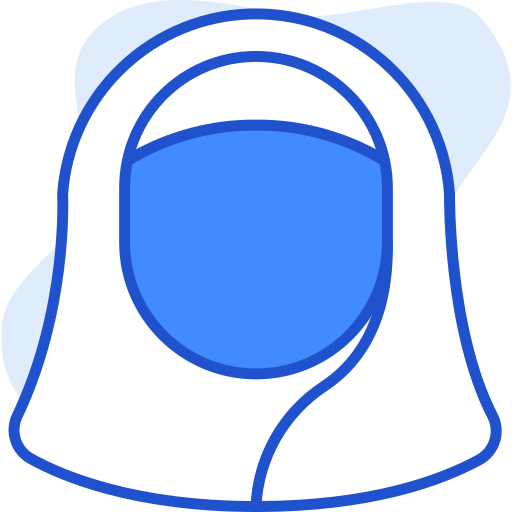 hijab Generic Rounded Shapes Icône