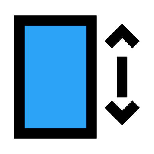 승강기 Vector Stall Lineal Color icon