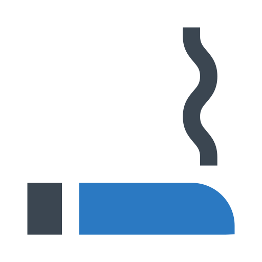 흡연자 Generic Blue icon